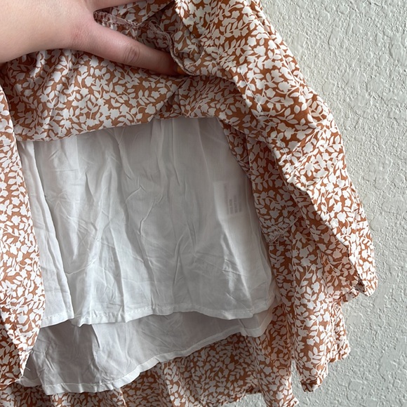 Petal & Pup floral fall mini dress - Picture 4 of 9